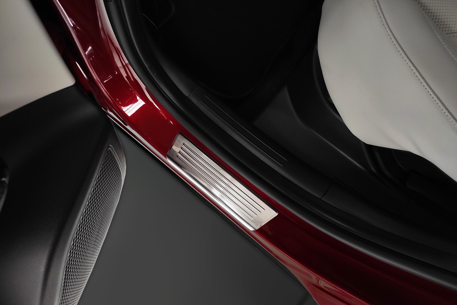 Einstiegsleisten passend für Hyundai Tucson (NX4) 2020-heute Edelstahl gebürstet 2-teilig