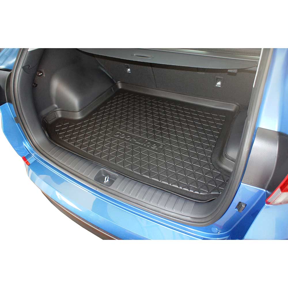 Kofferraumwanne Matte Kofferraummatten Für Hyundai Für Tucson 2015-2018  Accesorios para Auto Alfombrillas Coche Tapis Voiture Zubehör Styling Gummi  Kofferraummatte (Farbe : Alles schwarz, Größe : 6 : : Auto &  Motorrad