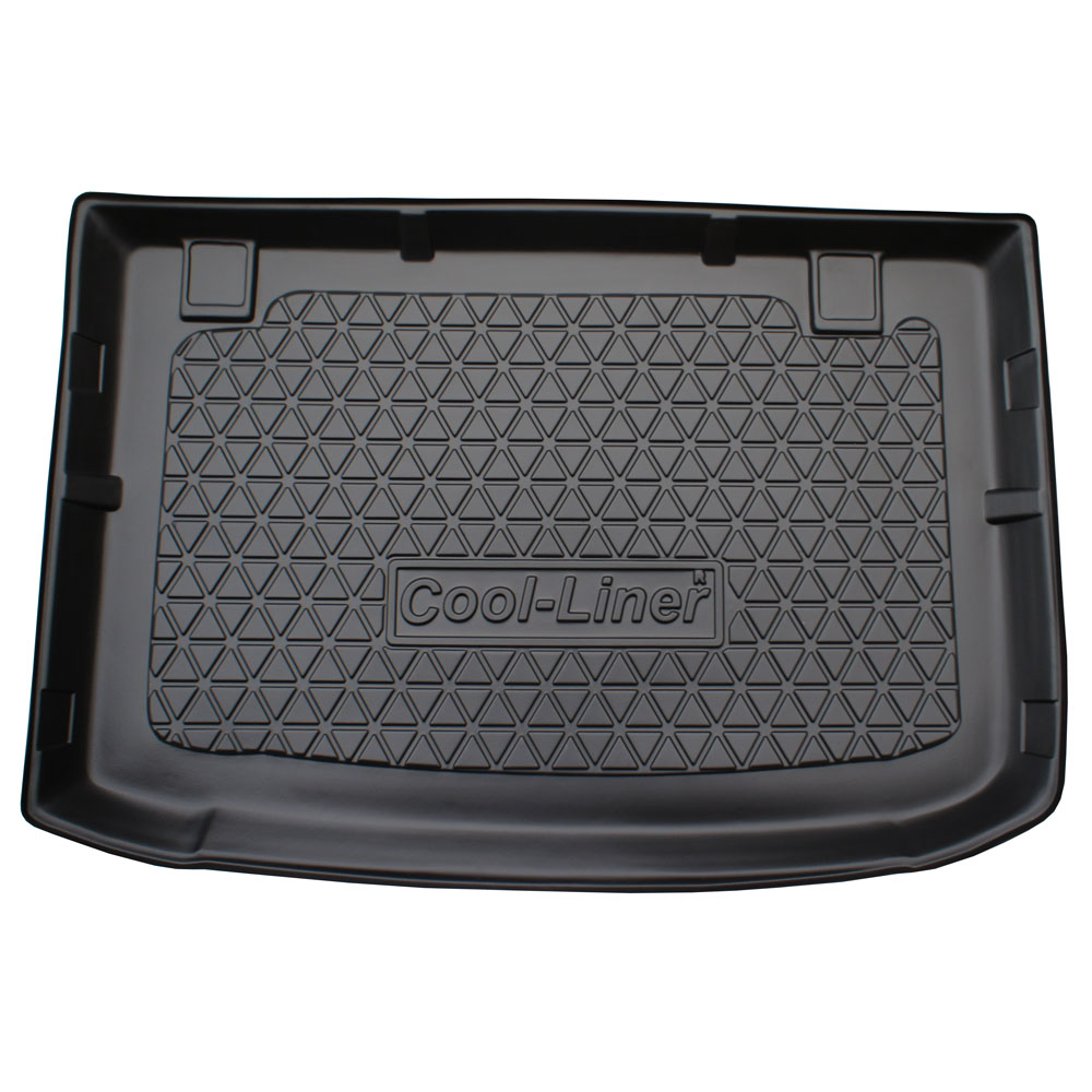 Boot mat Hyundai ix20 2010-2019 5-door hatchback Cool Liner anti slip PE/TPE rubber