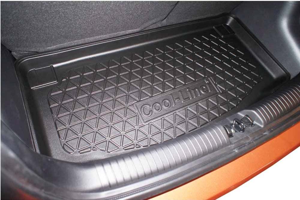 Boot mat Hyundai i10 (IA-BA) 2013-2019 5-door hatchback Cool Liner anti slip PE/TPE rubber