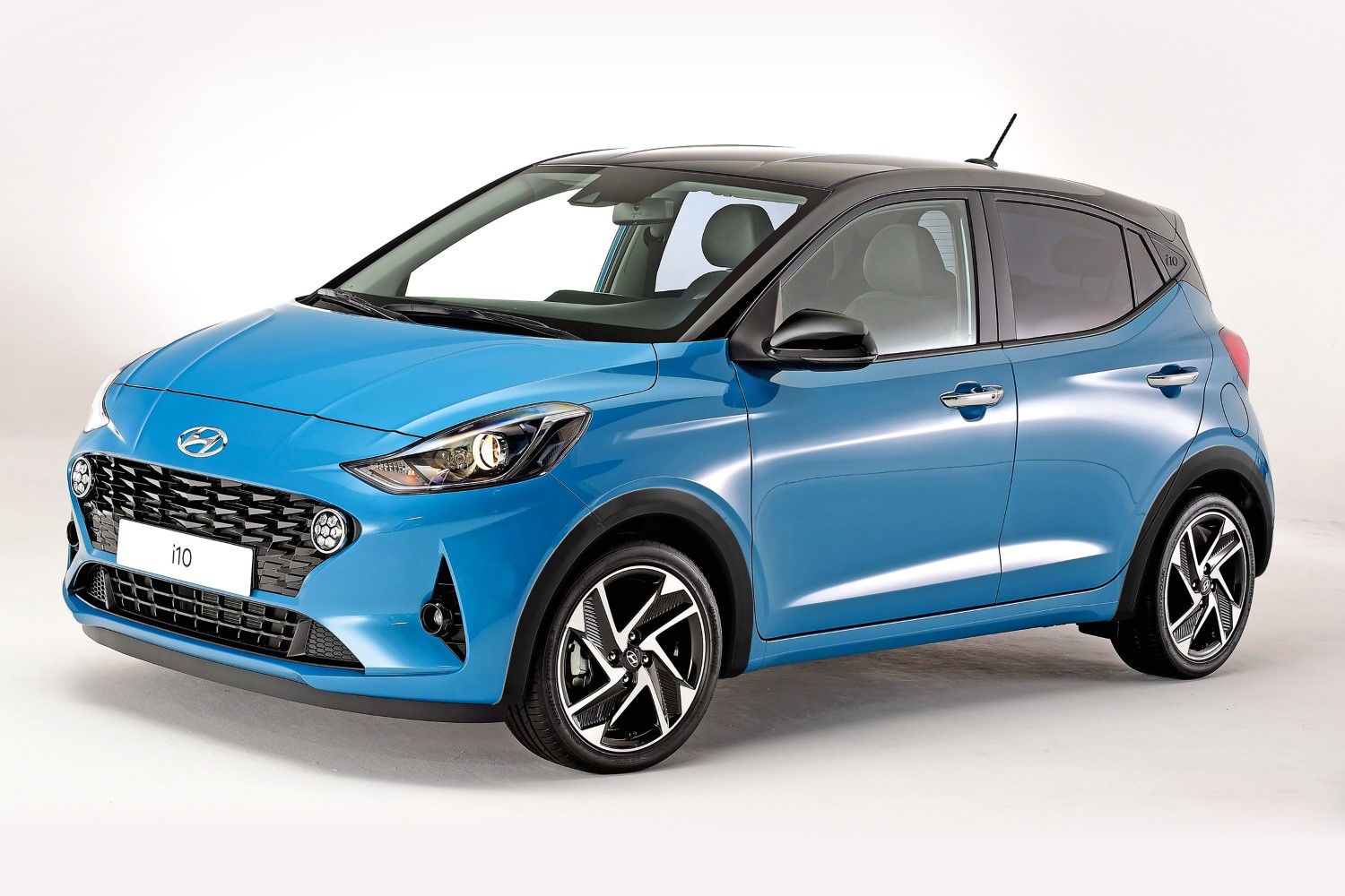 Radlaufsatz Hyundai i10 (LA-AC3) 2019-heute 5-Türer Schrägheck Mattschwarz