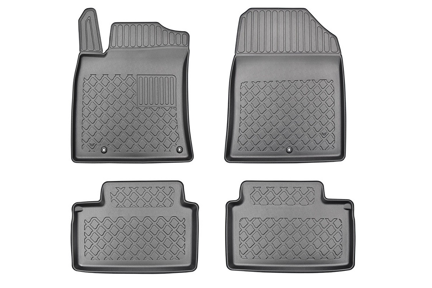 Car mats suitable for Hyundai i30 (PD) 2017-present 5-door hatchback Guardliner PE/TPE rubber