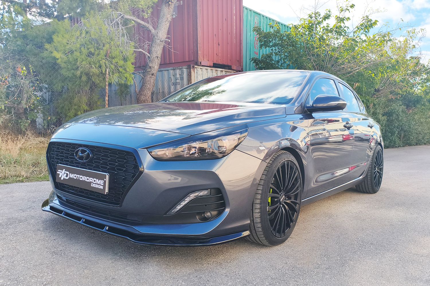 Frontspoiler passend für Hyundai i30 Fastback (PD) 2017-2020 4-Türer Limousine