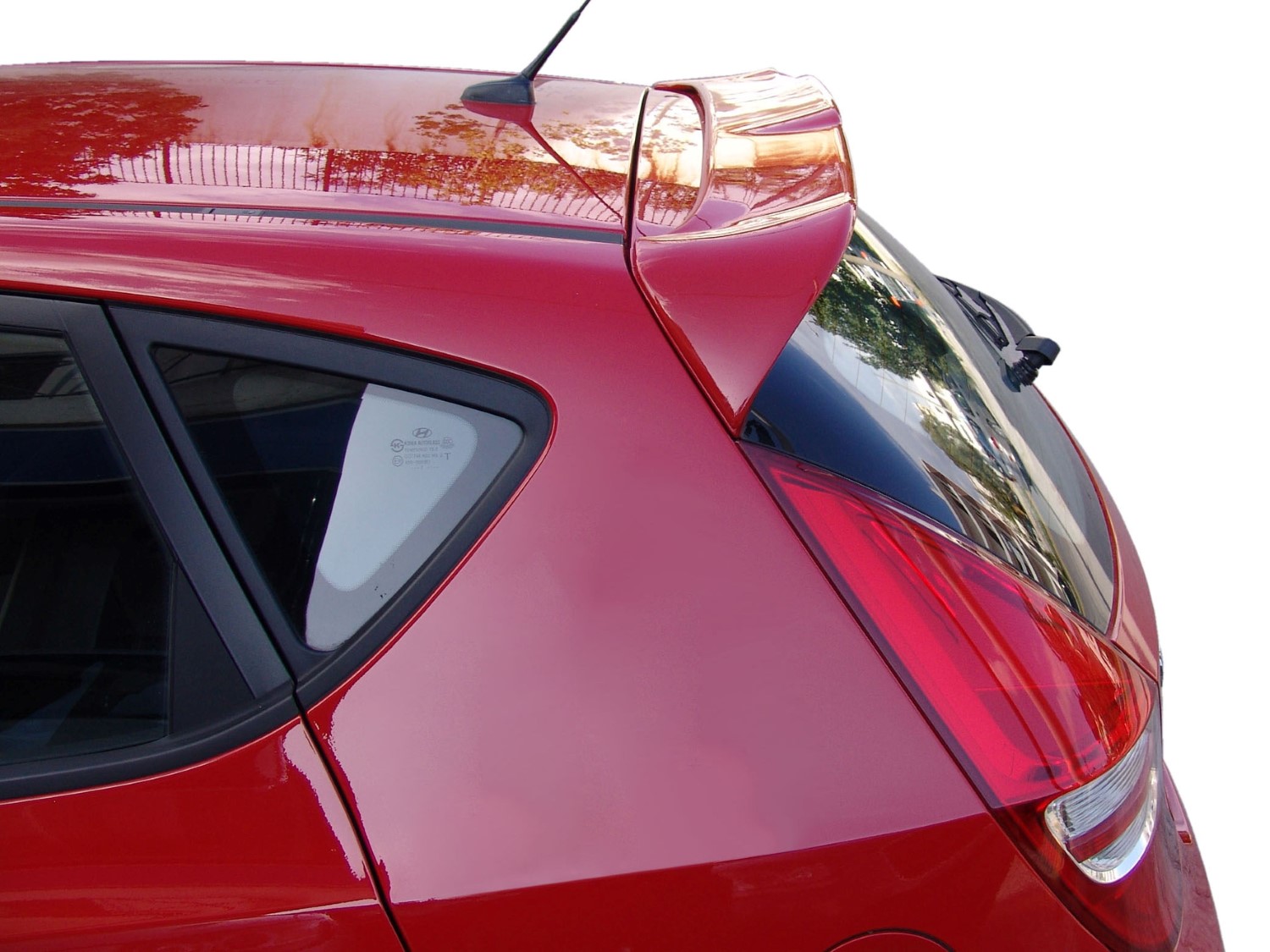 Becquet de toit convient à Hyundai i30 (FD-FDH) 2007-2012 5 portes bicorps