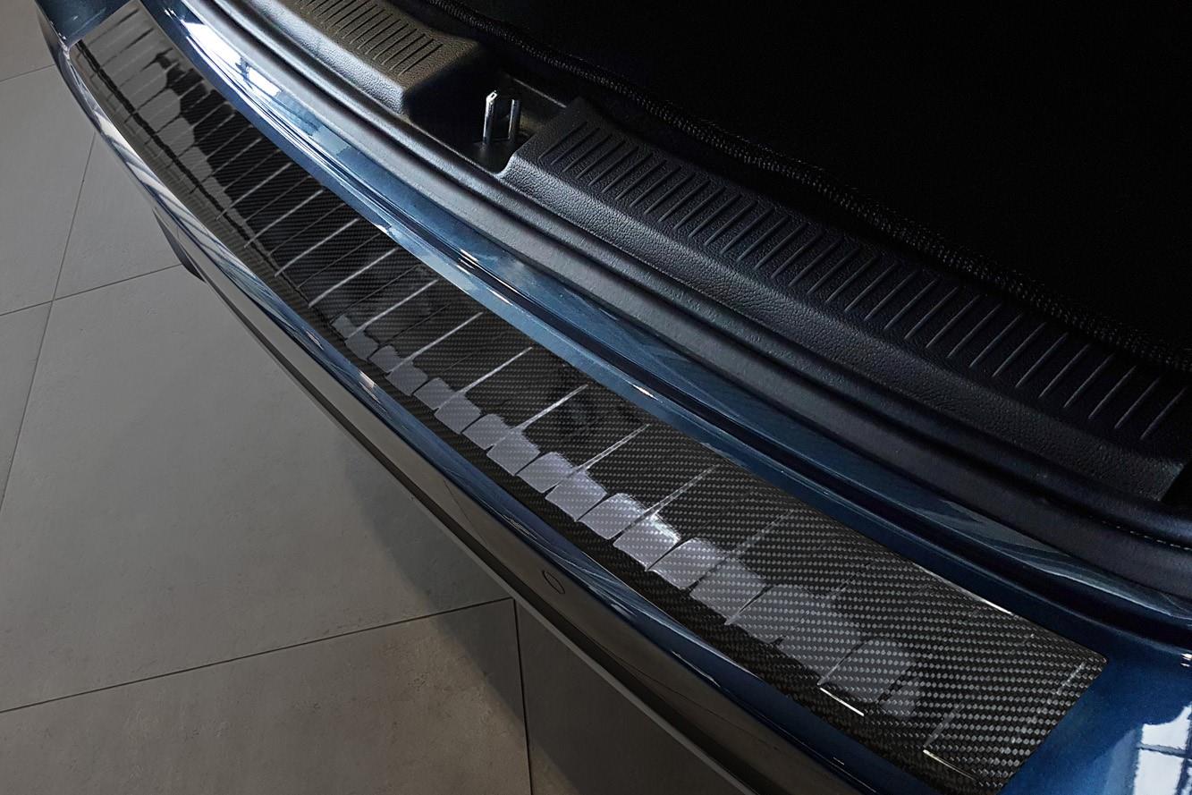Rear bumper protector Hyundai Ioniq 6 (CE) 2022-present 4-door saloon carbon