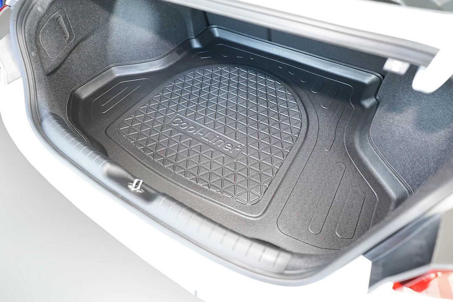 Boot mat Hyundai Elantra VII (CN7) PE/TPE CarPartsExpert