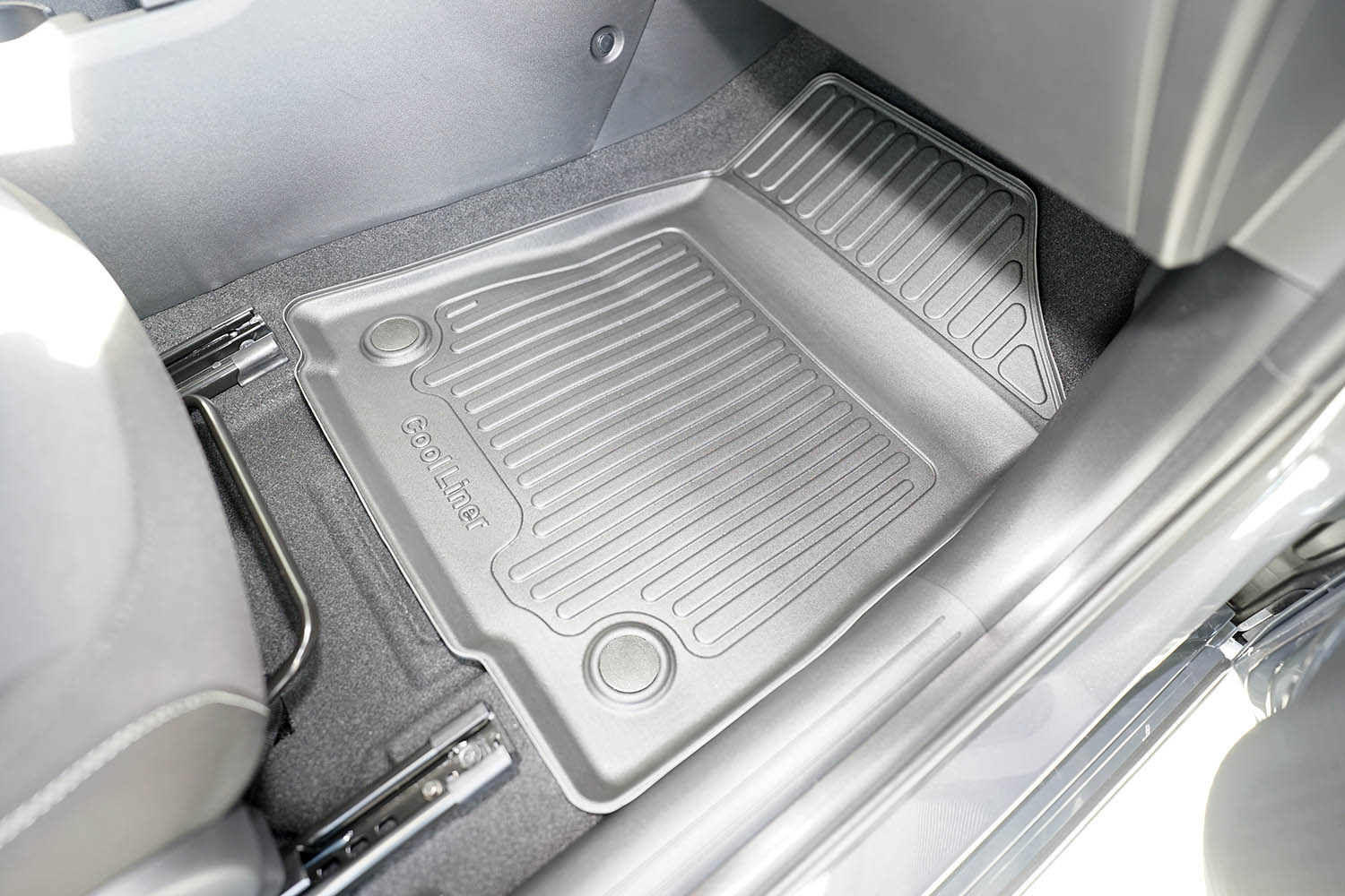 Car mats suitable for Hyundai Kona (SX2) 2023-present Cool Liner PE/TPE rubber (HYU5KOFM-C) (3)