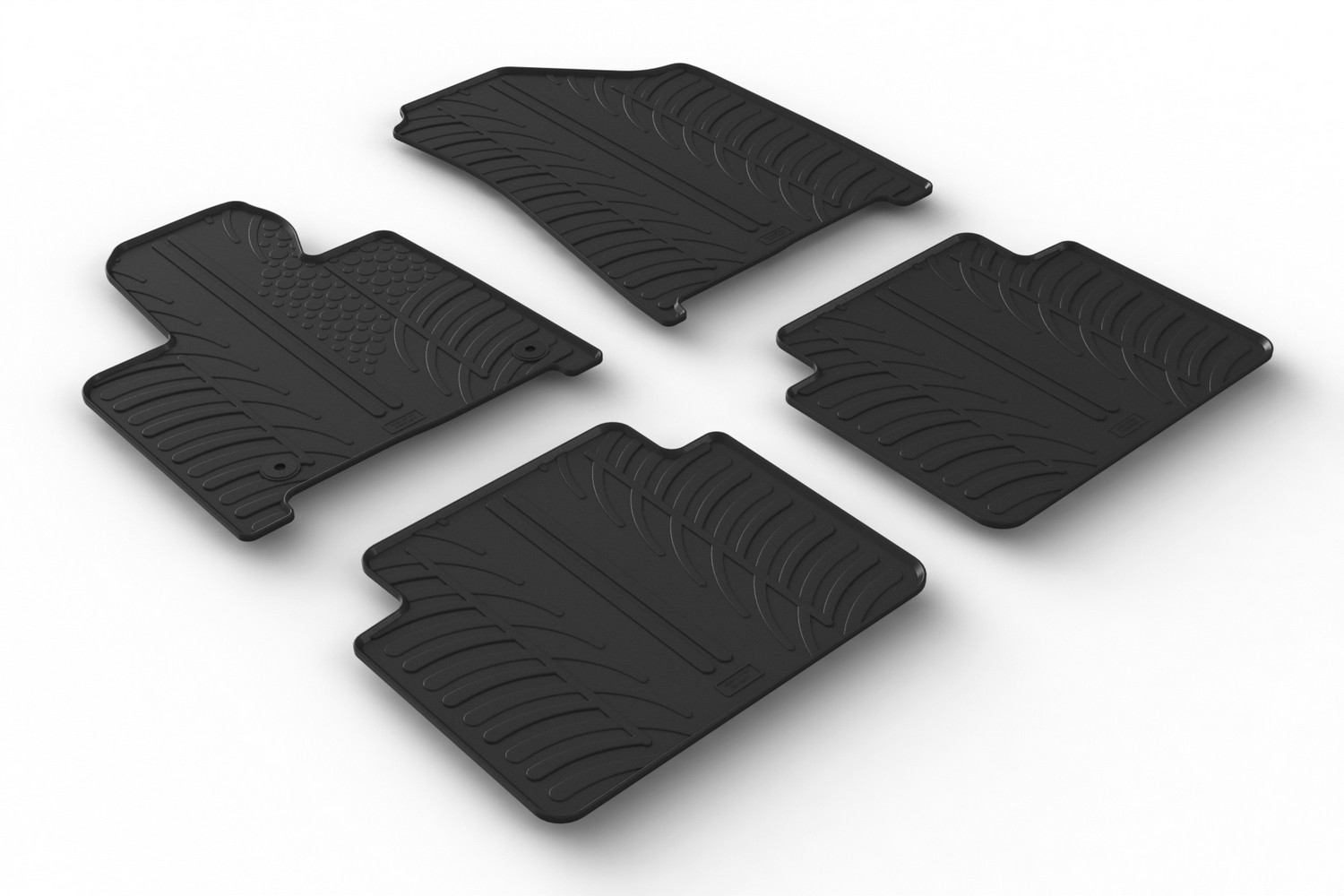 Automatten geschikt voor Hyundai Santa Fe (MX5) 2024-heden Rubbasol rubber