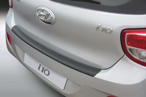 Bumperbeschermer geschikt voor Hyundai i10 (IA-BA) 2013-2016 5-deurs hatchback ABS - matzwart