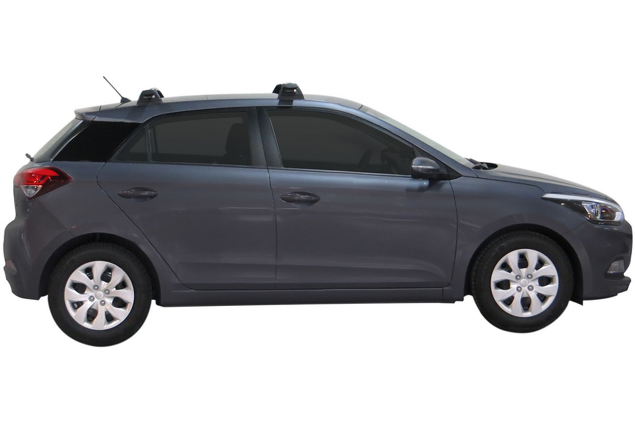 Roof bars Hyundai i20 GB Yakima black CarParts Expert
