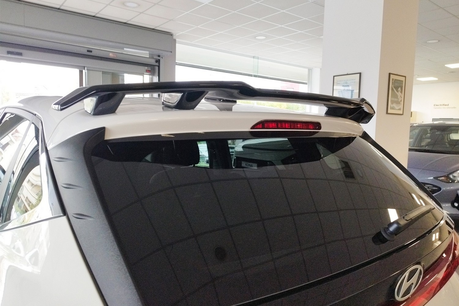Roof spoiler suitable for Hyundai i20 (BC3) 2020-present 5-door hatchback