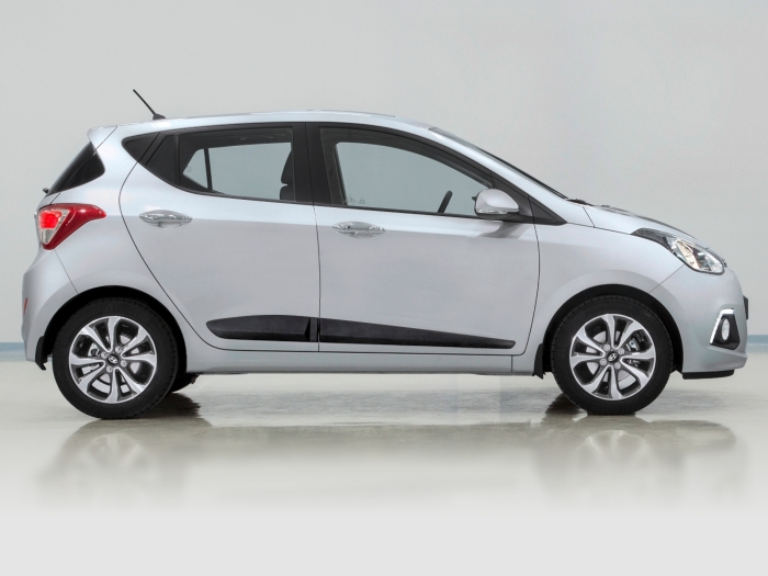 Seitenschutzleisten passend für Hyundai i10 (IA-BA) 2013-2019 5-Türer Schrägheck Set