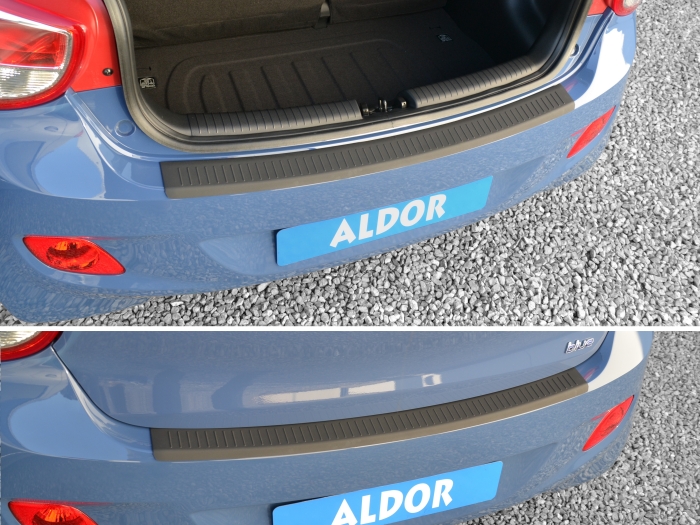 Bumperbeschermer geschikt voor Hyundai i10 (IA-BA) 2013-2016 5-deurs hatchback PU