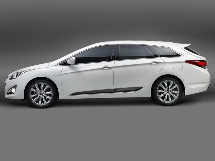 Seitenschutzleisten passend für Hyundai i40 2011-heute 4-Türer & Kombi Set