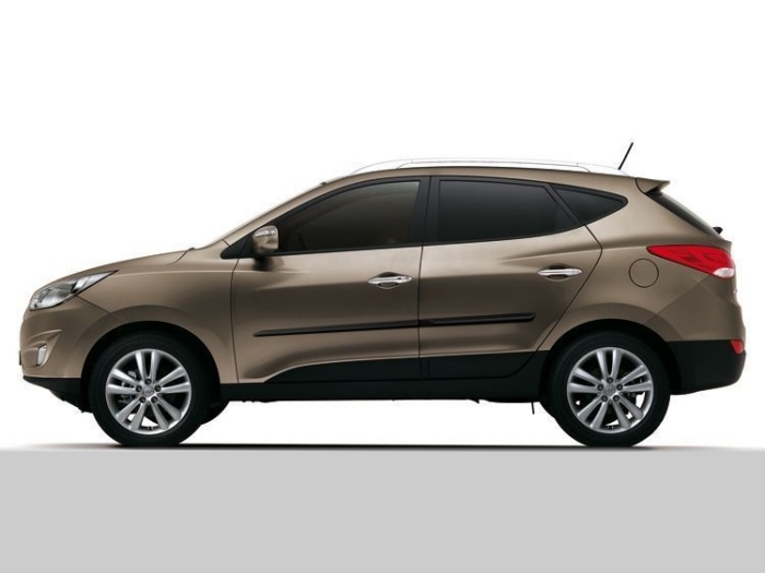 Seitenschutzleisten passend für Hyundai ix35 (LM) 2010-2015 Set
