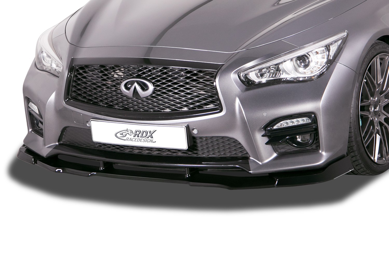 Front spoiler suitable for Infiniti Q50 2013-present 4-door saloon Vario-X PU