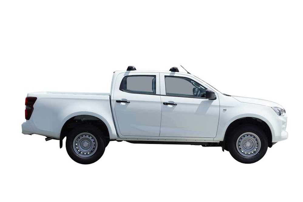 Roof bars Isuzu DMax III (RG01) Yakima black CarPartsExpert