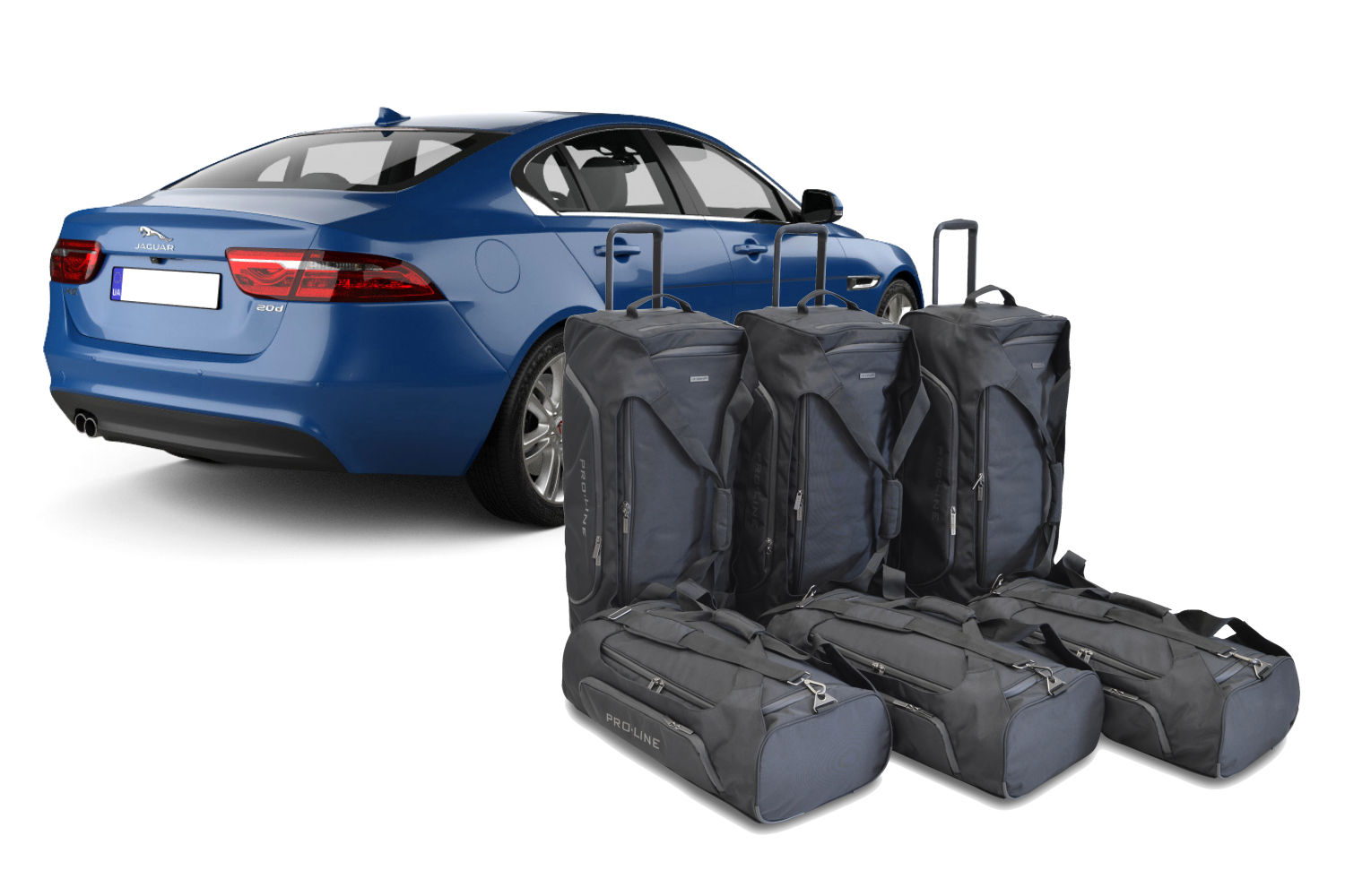 Reistassenset geschikt voor Jaguar XE (X760) 2015-heden 4-deurs sedan Pro.Line