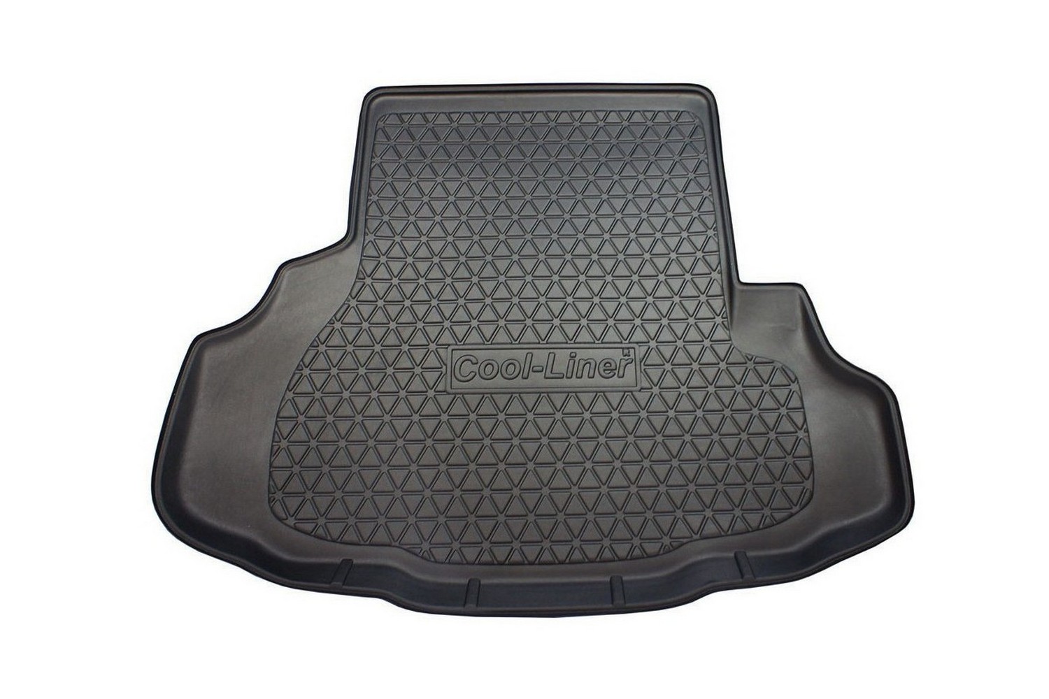 Tapis de coffre convient à Jaguar XF (X250) 2008-2015 4 portes tricorps Cool Liner antidérapant PE/TPE caoutchouc