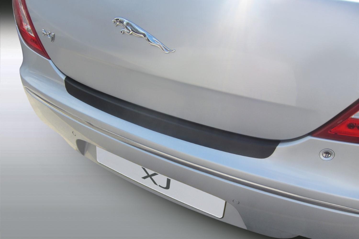 Rear bumper protector Jaguar XJ (X351) 2009-present 4-door saloon ABS - carbon look