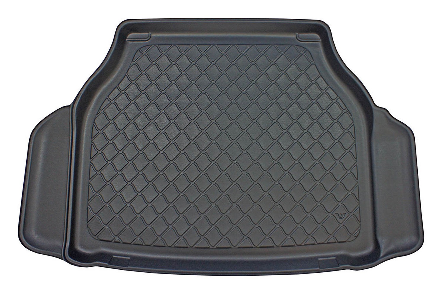Kofferbakmat geschikt voor Jaguar XJ (X351) 2009-heden 4-deurs sedan Guardliner anti-slip PE/TPE rubber