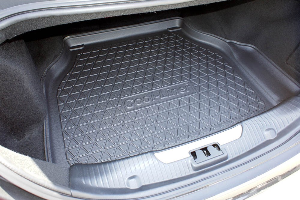 Tapis de coffre Jaguar XJ (X351) 2009-présent 4 portes tricorps Cool Liner antidérapant PE/TPE caoutchouc