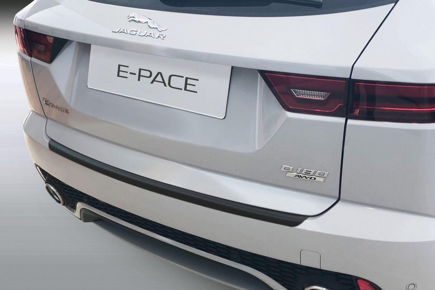 Bumperbeschermer Jaguar E-Pace 2017-heden ABS - matzwart