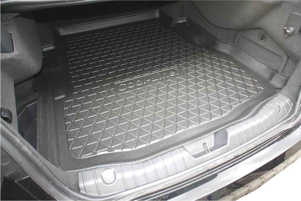 Boot mat Jaguar XF X260 2015 present 4 door saloon Cool Liner anti slip PE TPE rubber