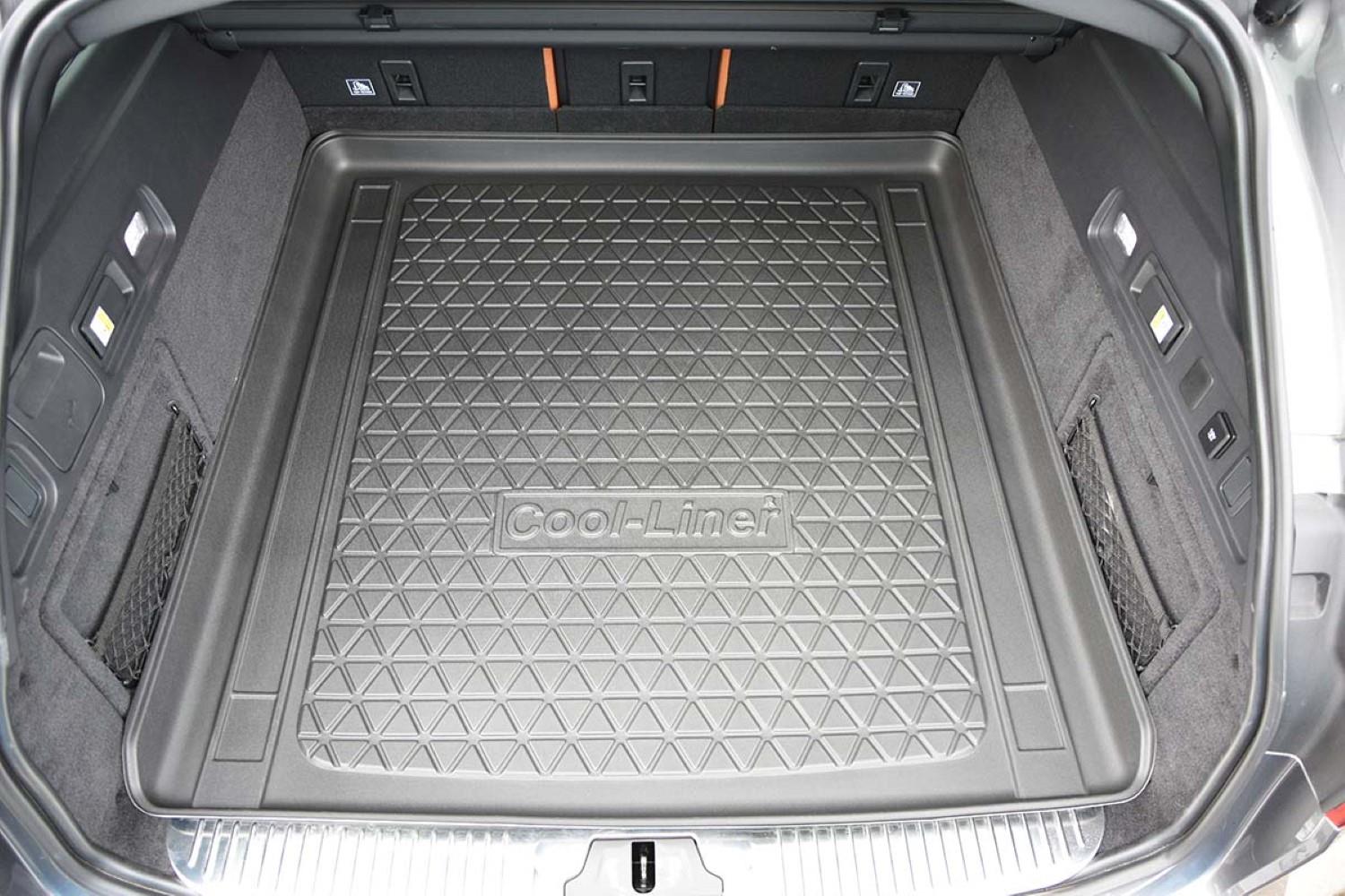 Tapis de coffre de voiture en cuir personnalisé, pour Jaguar e-pace 2018,  tapis de sol de coffre arrière, plateau, tapis de boue - AliExpress