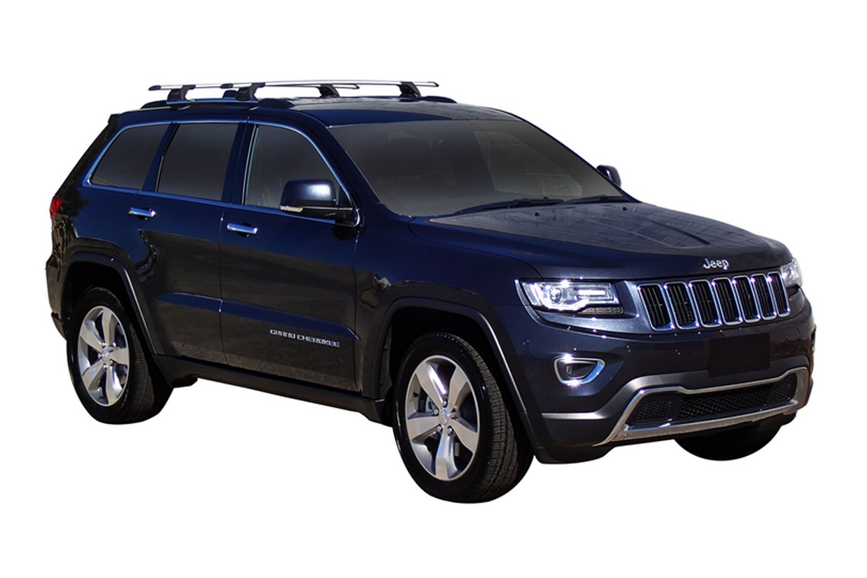 Dachkorb+Dachträger Set für Jeep Cherokee 2014-2021 Aluminium Schwarz