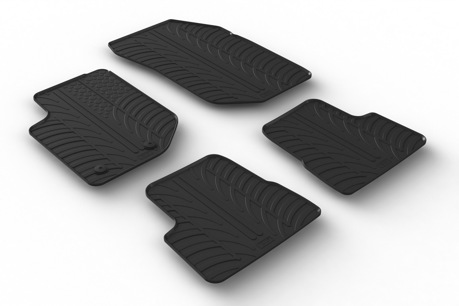 Tapis convient à Jeep Avenger 2023-présent caoutchouc Rubbasol
