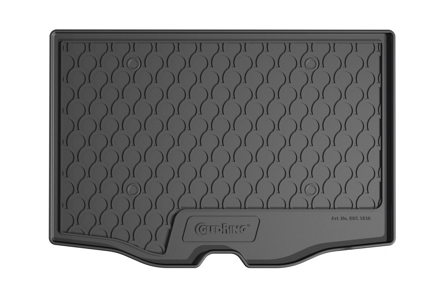 Kofferraummatte passend f&uuml;r Jeep Avenger 2023-heute anti-rutsch Rubbasol Gummi