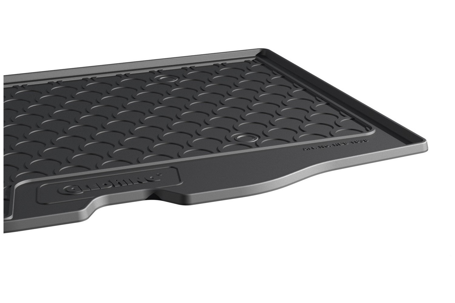 Boot mat suitable for Jeep Avenger 2023-present anti slip Rubbasol rubber (3)