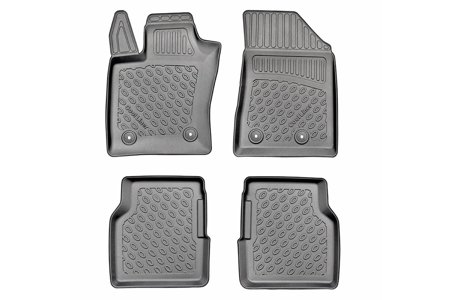 Automatten geschikt voor Jeep Compass (MP) 2017-heden Cool Liner PE/TPE rubber
