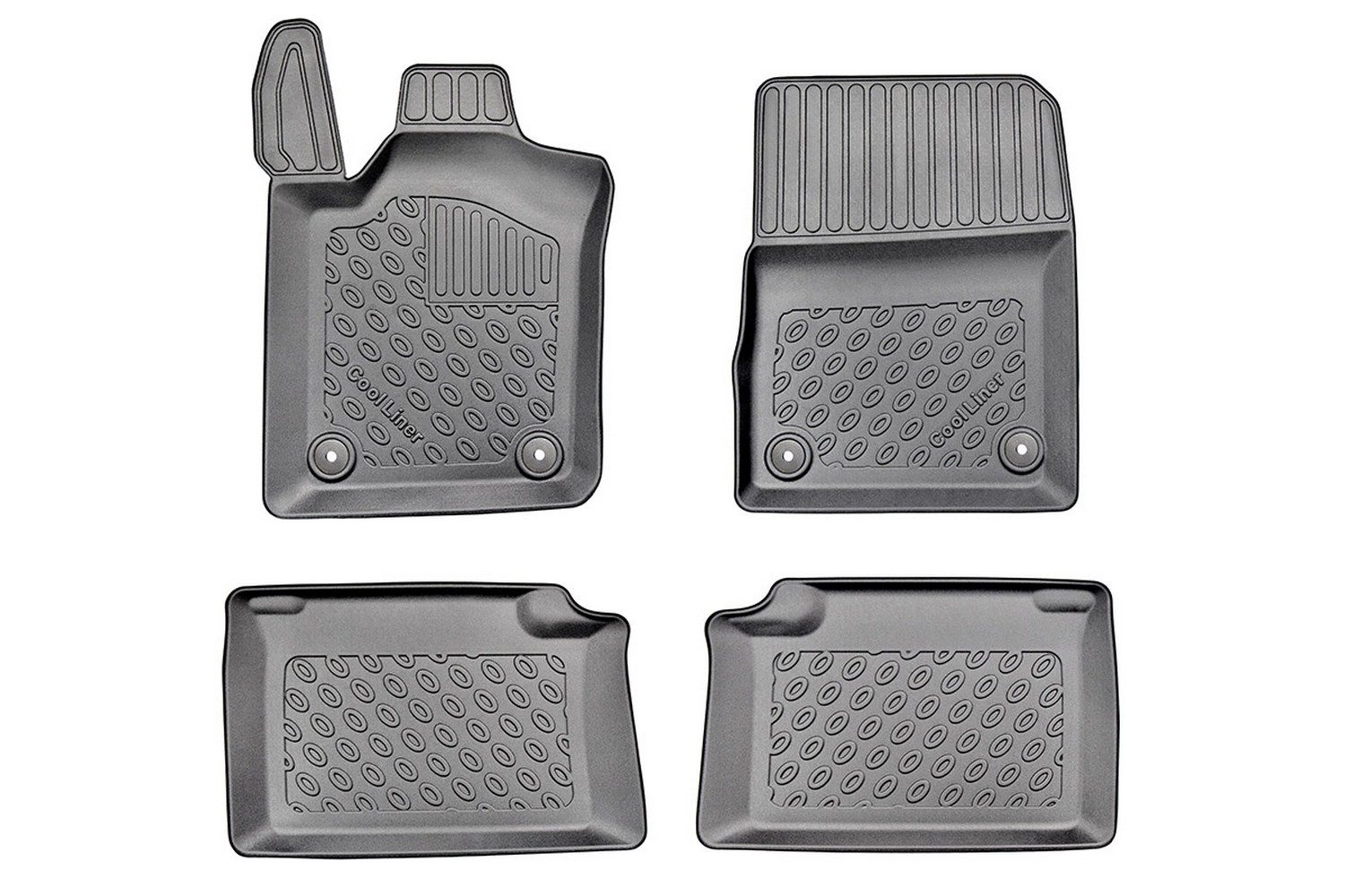 Tapis convient à Jeep Grand Cherokee IV (WK2) 2010-2021 Cool Liner PE/TPE caoutchouc