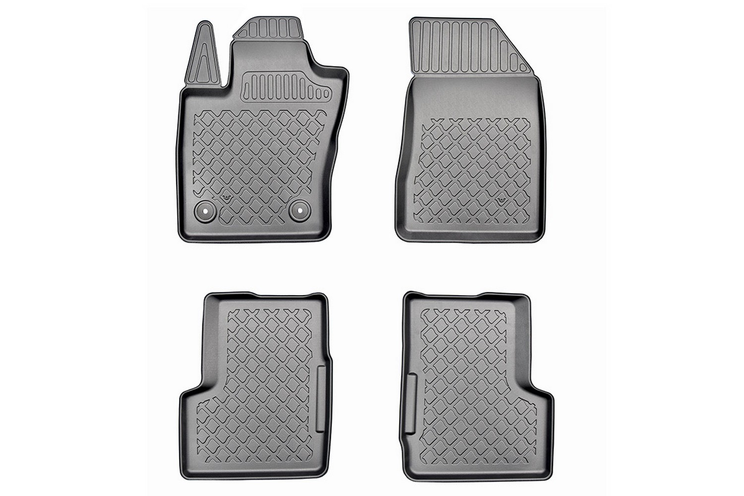 Tapis convient à Jeep Renegade 2014-présent Guardliner PE/TPE caoutchouc