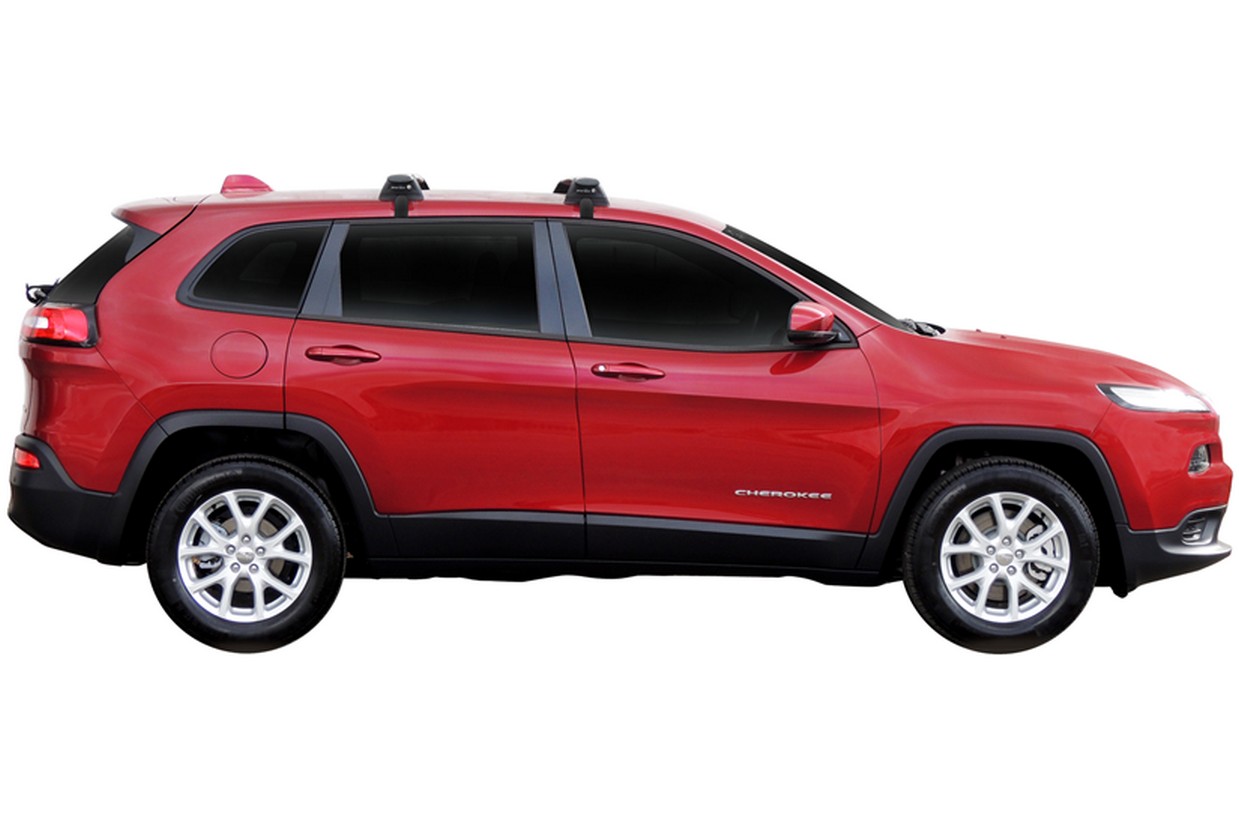 Roof bars Jeep Cherokee V (KL) 2014->   Yakima Whispbar Through Bar - JEE9CHWR (2)