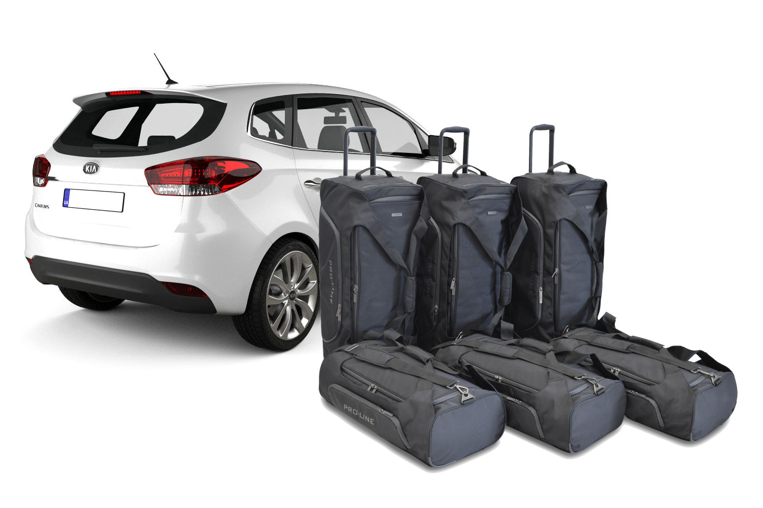 Reistassenset geschikt voor Kia Carens IV (RP) 2013-2018 Pro.Line