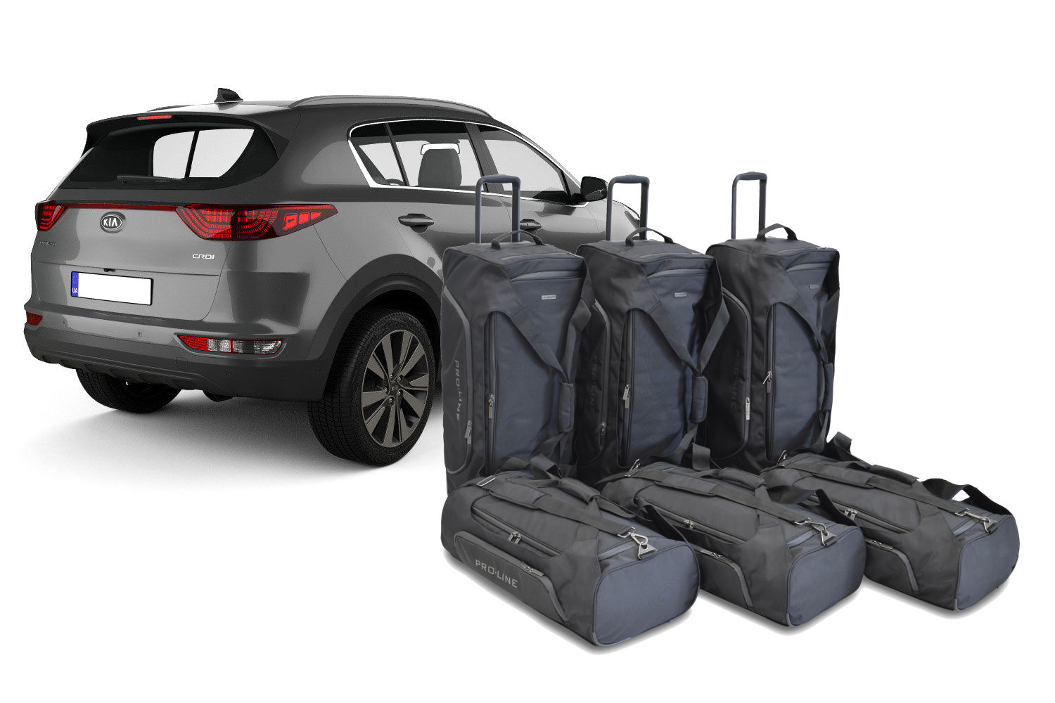 Travel bag set suitable for Kia Sportage IV (QL) 2015-2021 Pro.Line