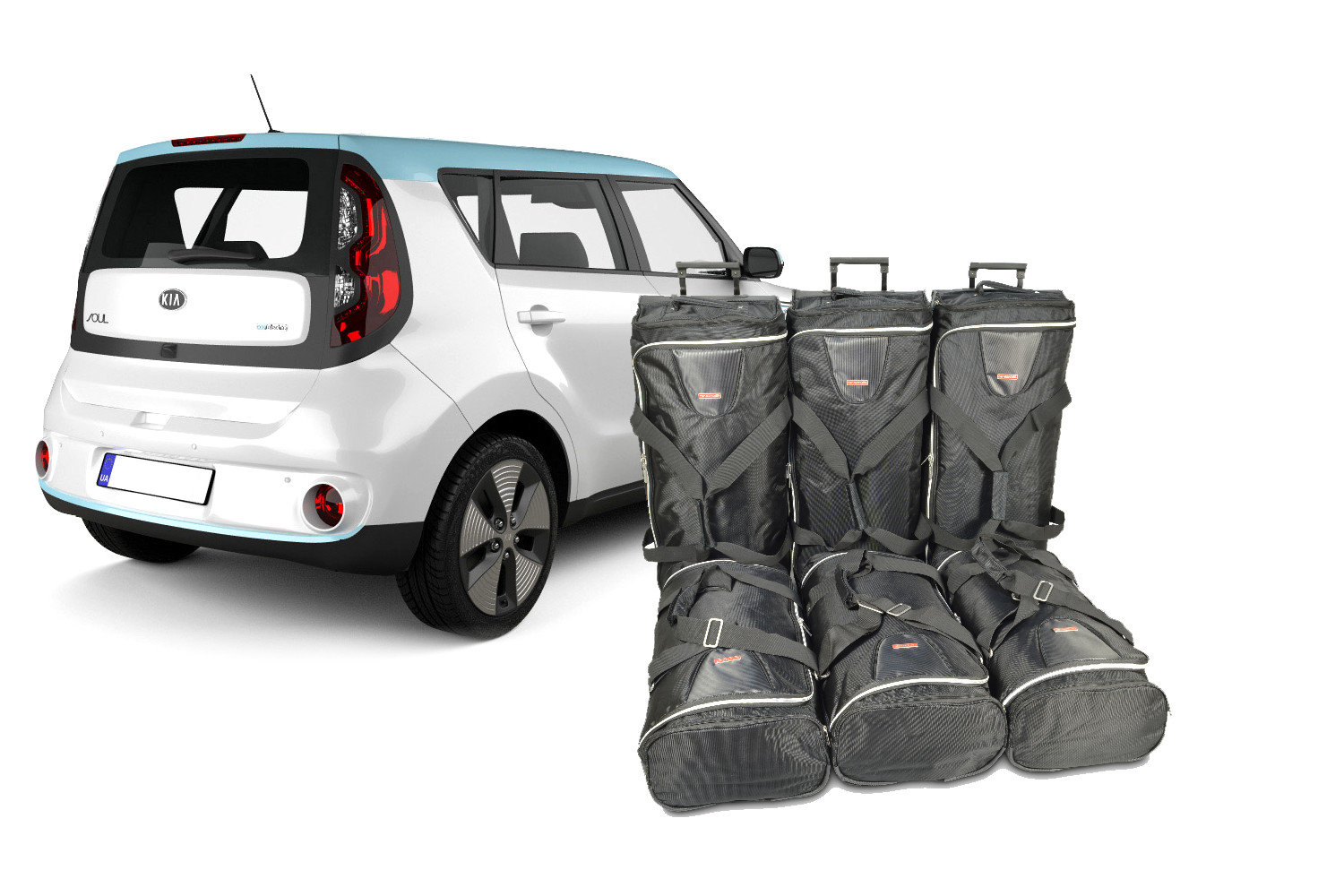 Travel bag set suitable for Kia e-Soul (SK3) 2019- 5-door hatchback Original