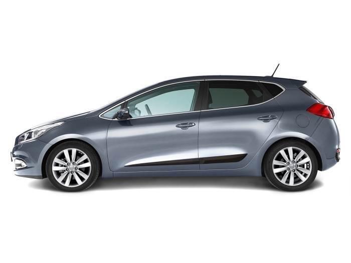 Seitenschutzleisten passend für Kia Cee'd (JD) 2012-2018 5-Türer & Kombi Set