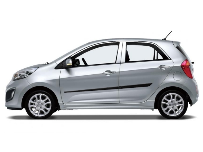 Seitenschutzleisten passend für Kia Picanto (TA) 2011-2017 5-Türer Schrägheck Set
