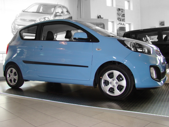 Seitenschutzleisten passend für Kia Picanto (TA) 2011-2017 3-Türer Schrägheck Set