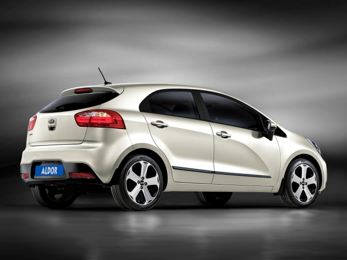 Stootstrips geschikt voor Kia Rio (UB) 2011-2017 5-deurs hatchback set zijportieren
