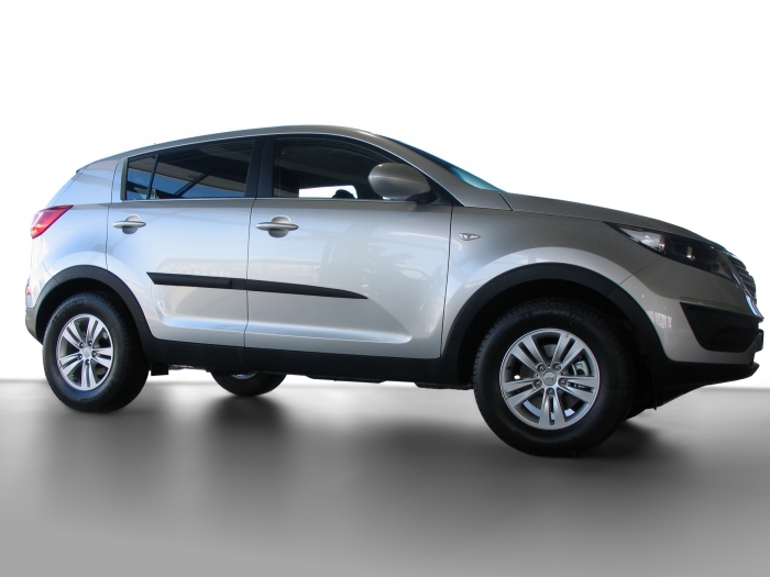 Baguettes protection convient à Kia Sportage III (SL) 2010-2015 ensemble