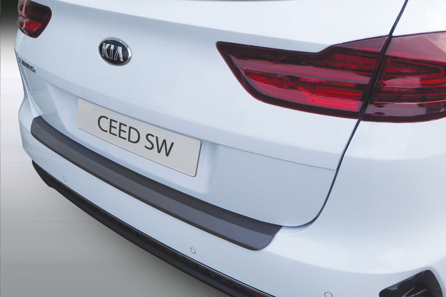 Bumperbeschermer Kia Ceed Sportswagon (CD) 2018-heden wagon ABS - matzwart