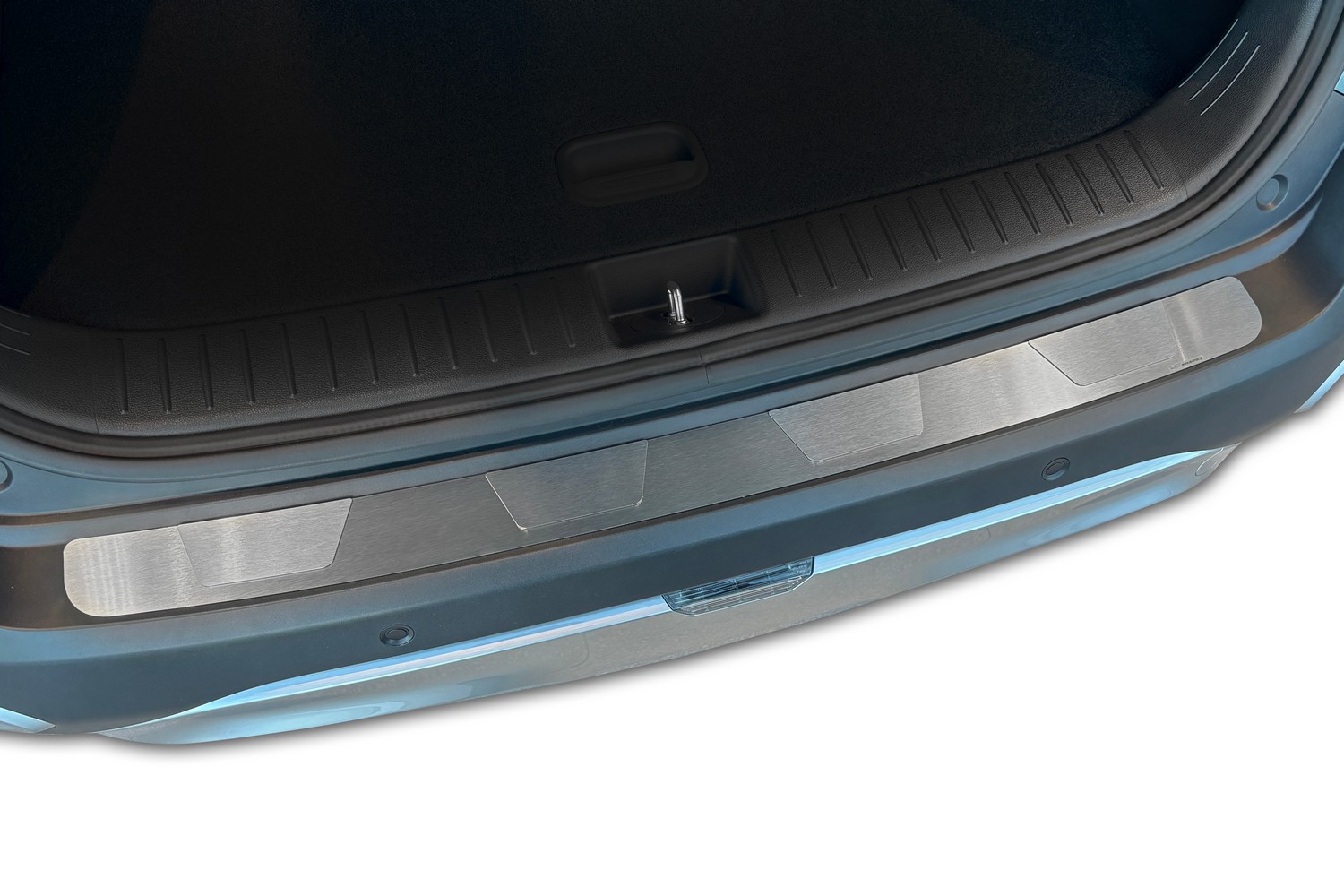 Rear bumper protector suitable for Kia Sportage V (NQ5) 2021-2025 stainless steel brushed