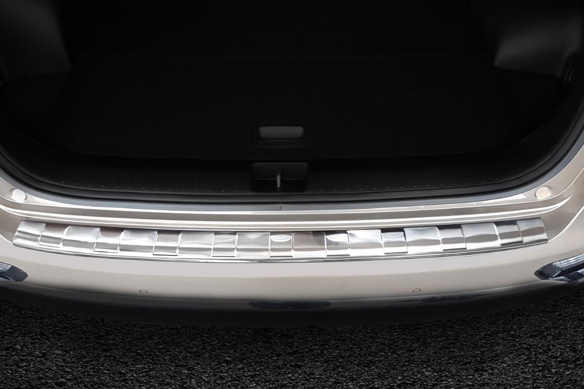 Rear bumper protector Kia Sportage IV (QL) 2018-present stainless steel (KIA12SPBP) (2)