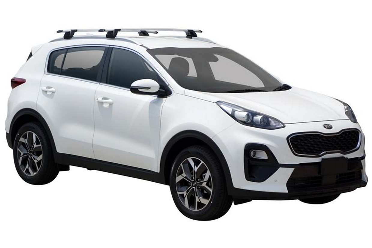 Barres de toit Kia Sportage IV (QL) Yakima - Argent