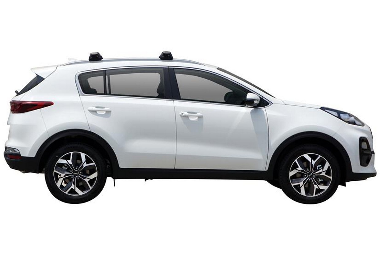 Roof bars Kia Sportage IV QL Yakima silver CarParts Expert